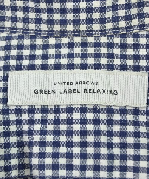 green label relaxing（グリーンレーベルリラクシング）カジュアルシャツ 紺 サイズ:L メンズ/2200607216042