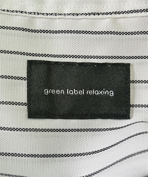 green label relaxing（グリーンレーベルリラクシング）カジュアルシャツ 白 サイズ:M メンズ/2200613924047