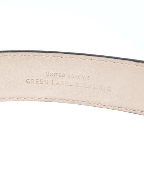 green label relaxing（グリーンレーベルリラクシング）ベルト 茶 サイズ:81 メンズ/2200613924184