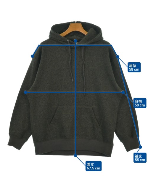 green label relaxing（グリーンレーベルリラクシング）パーカー グレー サイズ:L メンズ/2200612994034