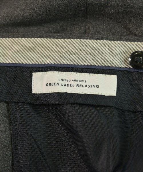 green label relaxing（グリーンレーベルリラクシング）スラックス グレー サイズ:M メンズ/2200620451055