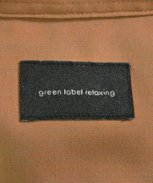 green label relaxing（グリーンレーベルリラクシング）カジュアルシャツ 茶 サイズ:M メンズ/2200620576031