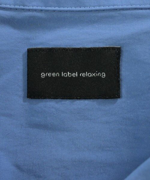 green label relaxing（グリーンレーベルリラクシング）カジュアルシャツ 青 サイズ:M メンズ/2200609329030