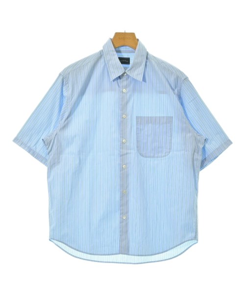 green label relaxing(グリーンレーベルリラクシング)カジュアルシャツ 青 サイズ:S/2200666920034