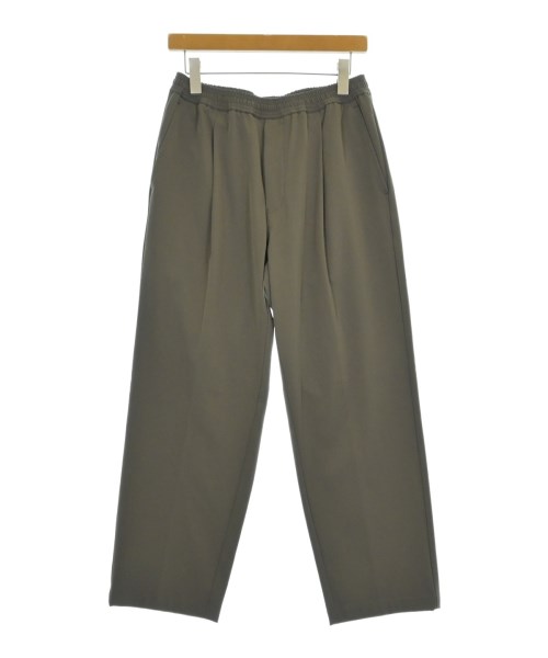 green label relaxing(グリーンレーベルリラクシング)スラックス 茶 サイズ:L/2200666920065