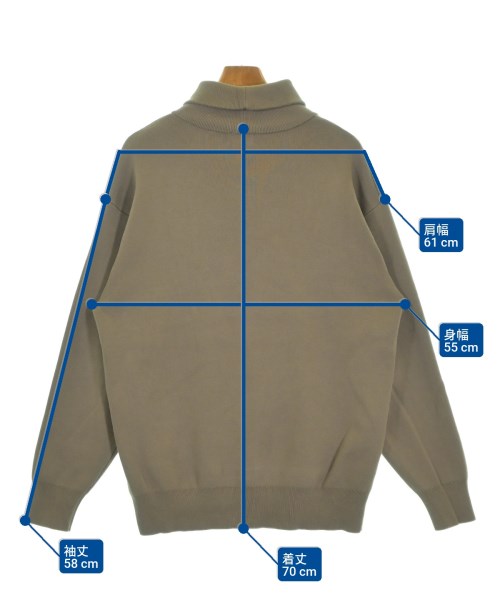 green label relaxing（グリーンレーベルリラクシング）ニット・セーター グレー サイズ:L メンズ/2200669096019