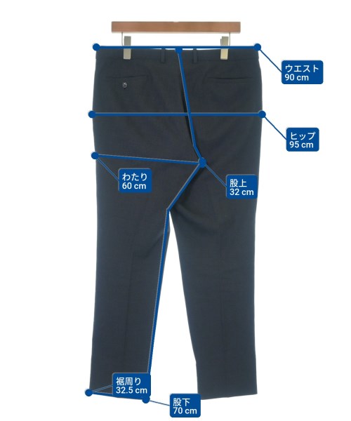 green label relaxing（グリーンレーベルリラクシング）スラックス 紺 サイズ:XXL メンズ/2200669203035