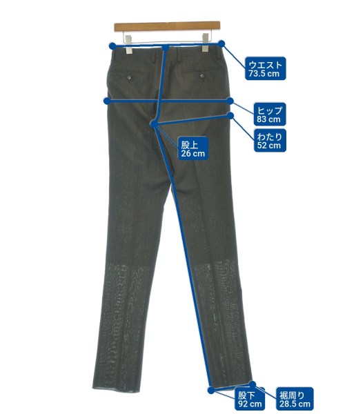 green label relaxing（グリーンレーベルリラクシング）スラックス 茶 サイズ:76(S位) メンズ/2200674543126