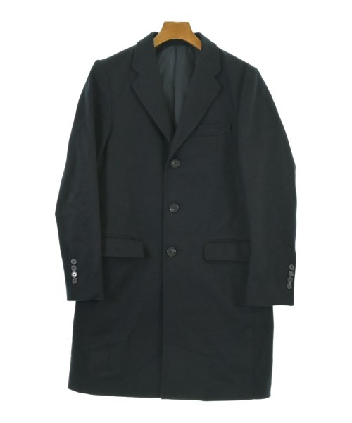 green label relaxing(グリーンレーベルリラクシング)チェスターコート 紺 サイズ:XS/2200668195065