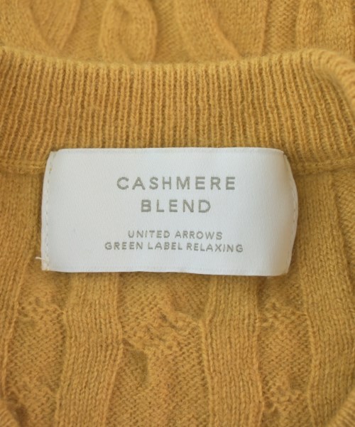 green label relaxing（グリーンレーベルリラクシング）ニット・セーター 黄 サイズ:S メンズ/2200671939151
