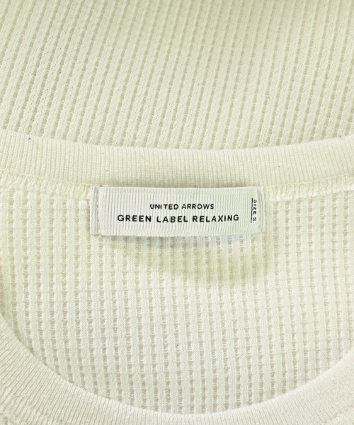 green label relaxing（グリーンレーベルリラクシング）Tシャツ・カットソー 白 サイズ:S メンズ/2200675572187