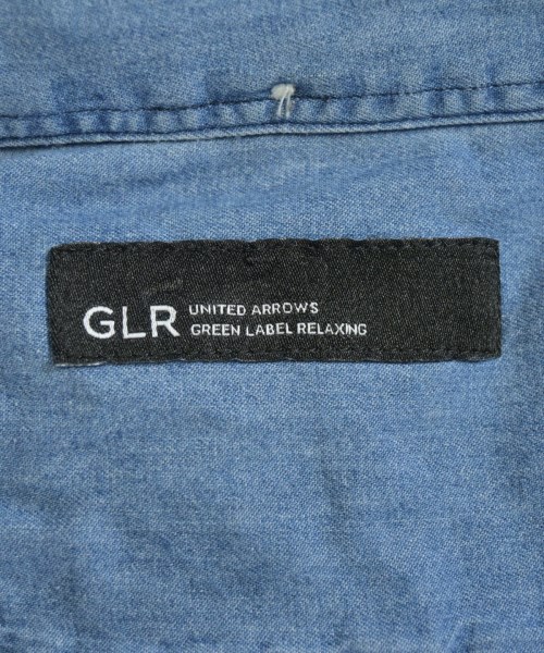 green label relaxing（グリーンレーベルリラクシング）カジュアルシャツ 青 サイズ:L メンズ/2200675833080