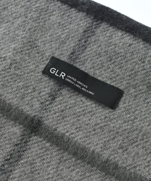 green label relaxing（グリーンレーベルリラクシング）マフラー グレー サイズ:- メンズ/2200668723084