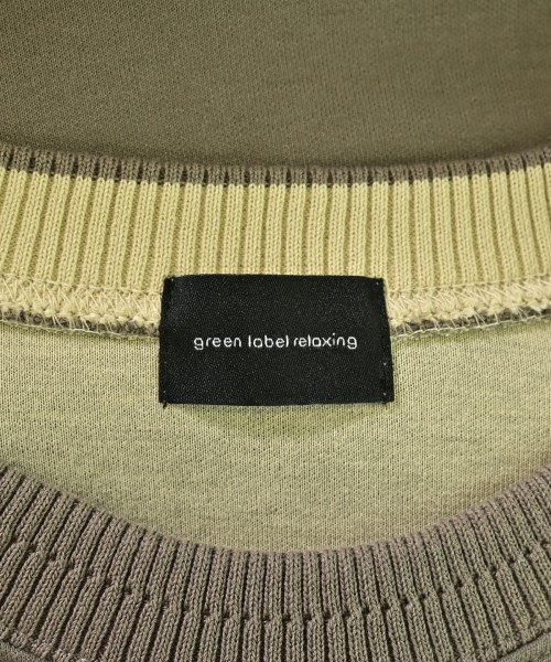 green label relaxing（グリーンレーベルリラクシング）Tシャツ・カットソー ベージュ サイズ:S メンズ/2200673620071