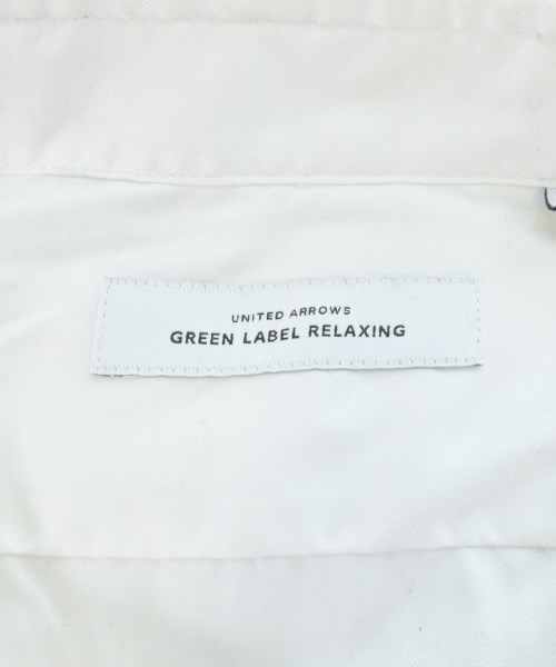 green label relaxing（グリーンレーベルリラクシング）カジュアルシャツ 白 サイズ:39(M位) メンズ/2200677285108