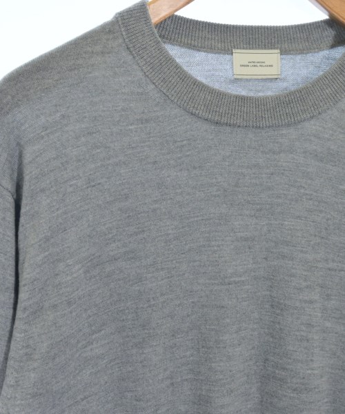 green label relaxing（グリーンレーベルリラクシング）ニット・セーター グレー サイズ:XL メンズ/2200677285115