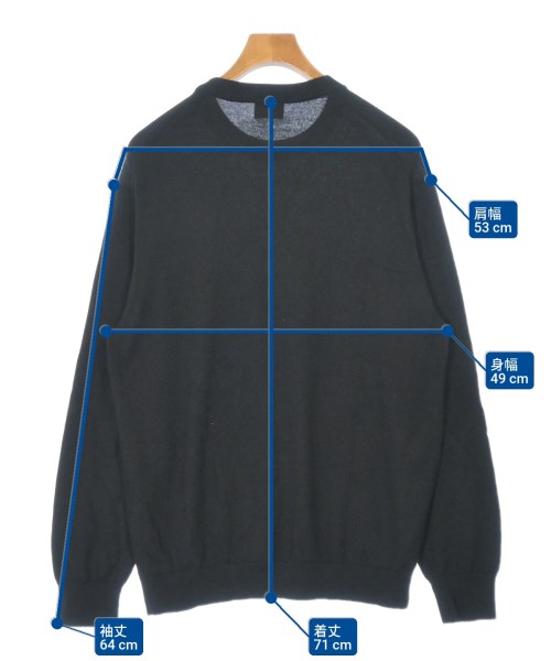 green label relaxing（グリーンレーベルリラクシング）ニット・セーター 黒 サイズ:XL メンズ/2200677285122