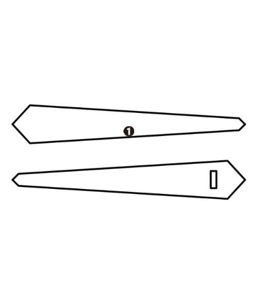 green label relaxing（グリーンレーベルリラクシング）ネクタイ 白 サイズ:- メンズ/2200678417089