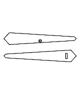 green label relaxing（グリーンレーベルリラクシング）ネクタイ 白 サイズ:- メンズ/2200678417089