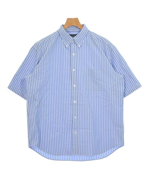 green label relaxing(グリーンレーベルリラクシング)カジュアルシャツ 青 サイズ:XL/2200672691164