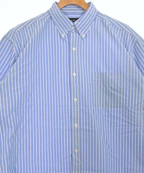 green label relaxing（グリーンレーベルリラクシング）カジュアルシャツ 青 サイズ:XL メンズ/2200672691164