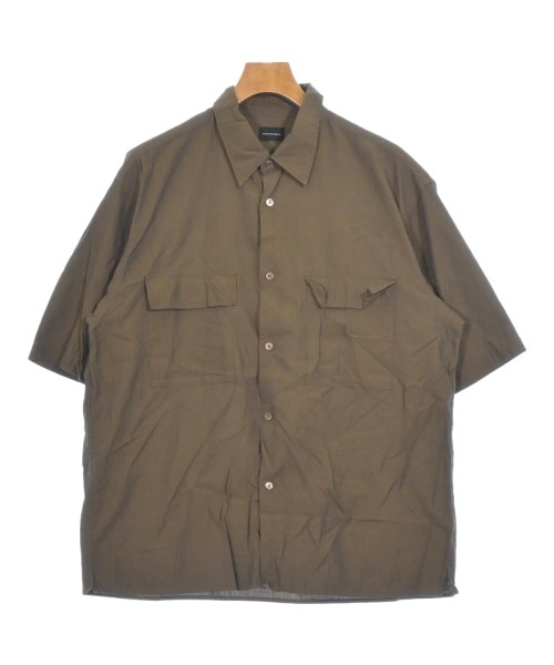 green label relaxing(グリーンレーベルリラクシング)カジュアルシャツ 茶 サイズ:XL/2200672691171