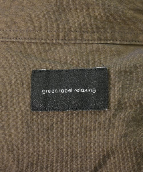 green label relaxing（グリーンレーベルリラクシング）カジュアルシャツ 茶 サイズ:XL メンズ/2200672691171