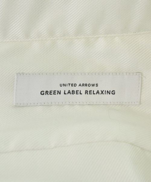 green label relaxing（グリーンレーベルリラクシング）カジュアルシャツ 白 サイズ:41(XL位) メンズ/2200677289052