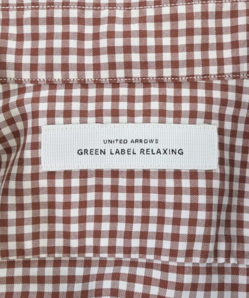 green label relaxing（グリーンレーベルリラクシング）カジュアルシャツ 茶 サイズ:S メンズ/2200694714094
