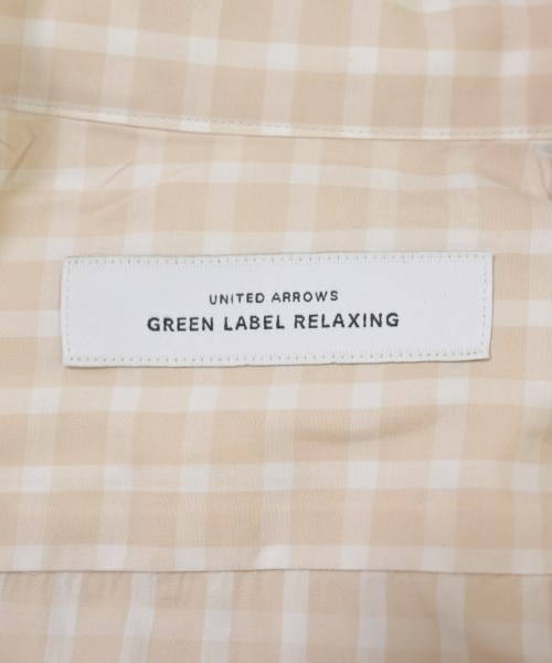 green label relaxing（グリーンレーベルリラクシング）ドレスシャツ ベージュ サイズ:37(XS位) メンズ/2200694068081