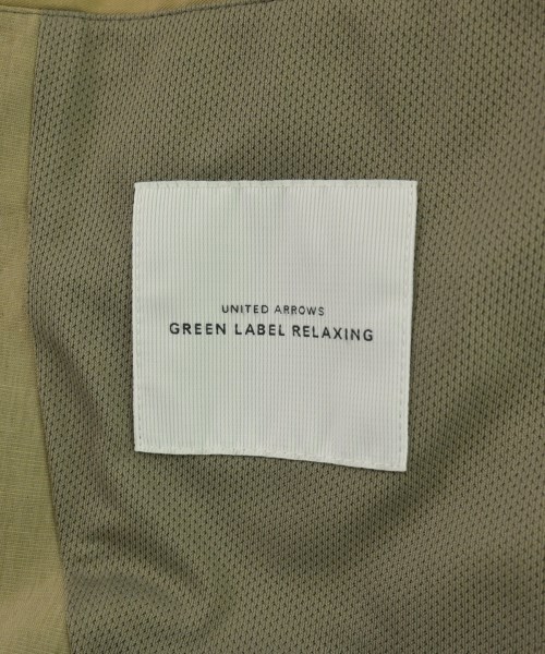 green label relaxing（グリーンレーベルリラクシング）テーラードジャケット ベージュ サイズ:M メンズ/2200689908040