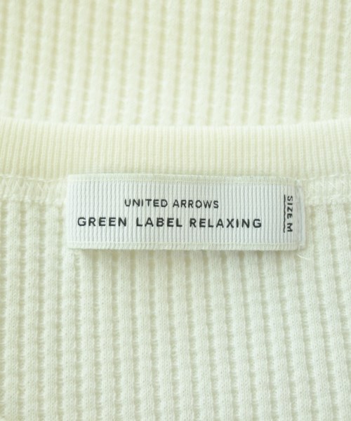 green label relaxing（グリーンレーベルリラクシング）Tシャツ・カットソー 白 サイズ:M メンズ/2200697679086