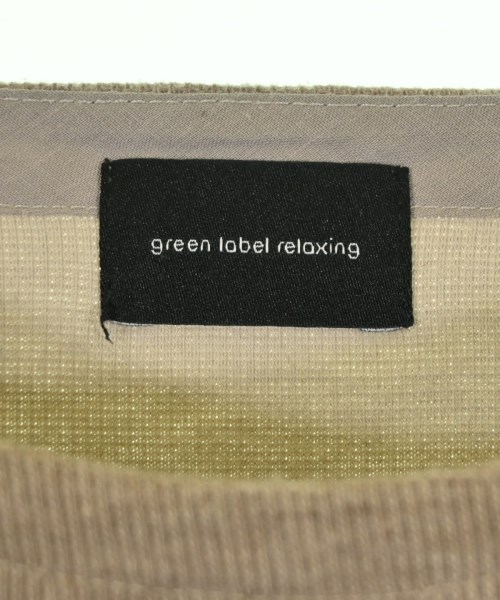 green label relaxing（グリーンレーベルリラクシング）Tシャツ・カットソー ベージュ サイズ:L メンズ/2200697679185