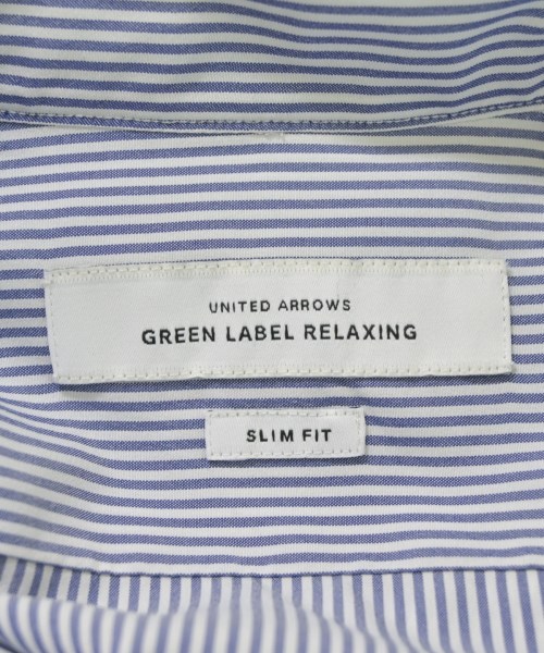 green label relaxing（グリーンレーベルリラクシング）カジュアルシャツ 青 サイズ:-(S位) メンズ/2200688918095