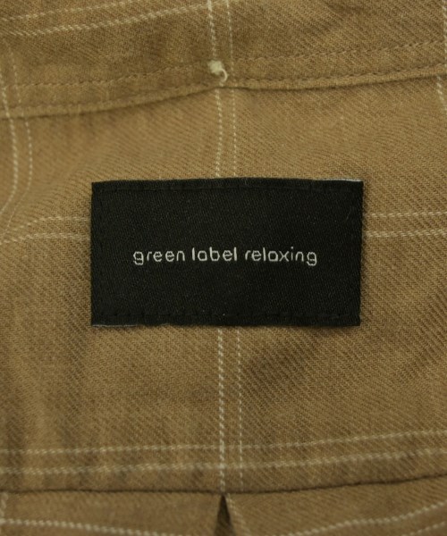 green label relaxing（グリーンレーベルリラクシング）カジュアルシャツ 茶 サイズ:M メンズ/2200697118011