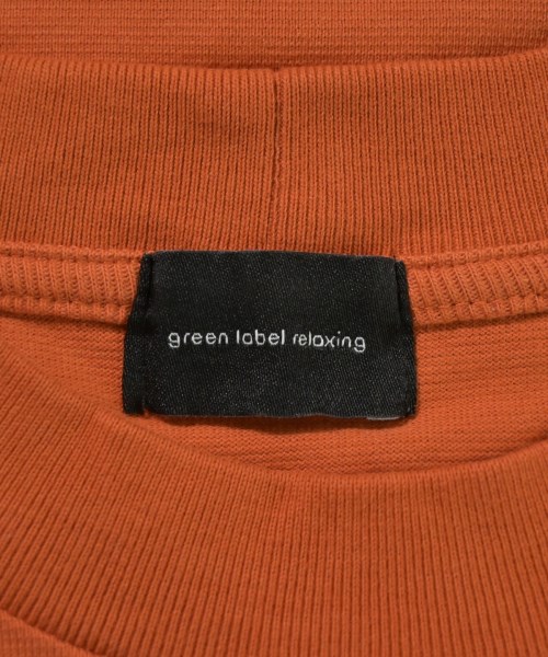 green label relaxing（グリーンレーベルリラクシング）Tシャツ・カットソー オレンジ サイズ:S メンズ/2200688669232