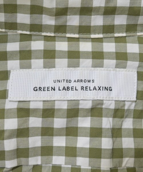green label relaxing（グリーンレーベルリラクシング）カジュアルシャツ カーキ サイズ:M メンズ/2200698606043