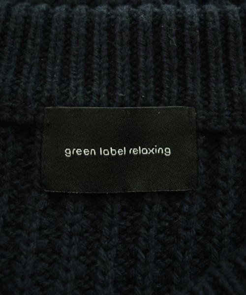 green label relaxing（グリーンレーベルリラクシング）ニット・セーター 紺 サイズ:L メンズ/2200701553166