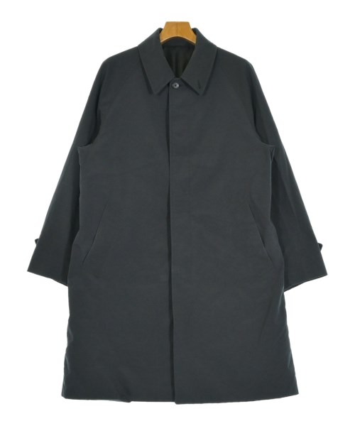 green label relaxing(グリーンレーベルリラクシング)ステンカラーコート 黒 サイズ:L/2200654872031