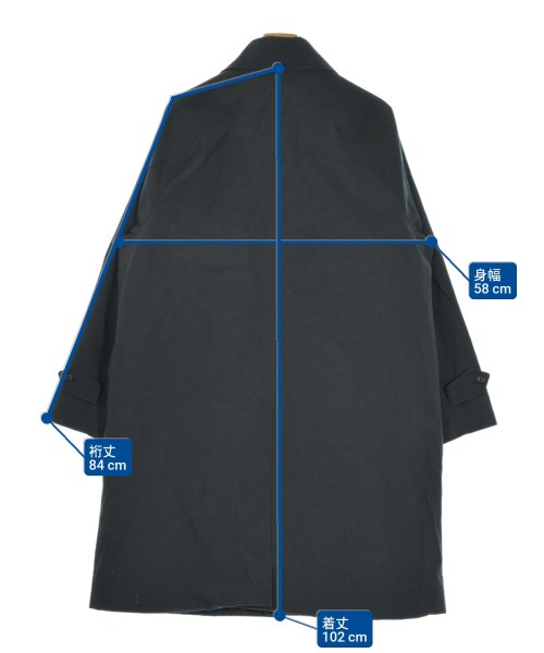 green label relaxing（グリーンレーベルリラクシング）ステンカラーコート 黒 サイズ:L メンズ/2200654872031