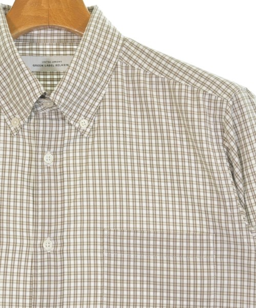 green label relaxing（グリーンレーベルリラクシング）カジュアルシャツ 白 サイズ:M メンズ/2200655770039