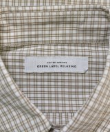 green label relaxing（グリーンレーベルリラクシング）カジュアルシャツ 白 サイズ:M メンズ/2200655770039