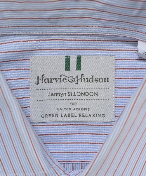 green label relaxing（グリーンレーベルリラクシング）カジュアルシャツ 青 サイズ:44(S位) メンズ/2200655790037