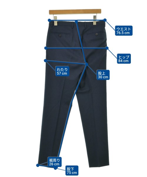 green label relaxing（グリーンレーベルリラクシング）スラックス 紺 サイズ:M メンズ/2200648279372