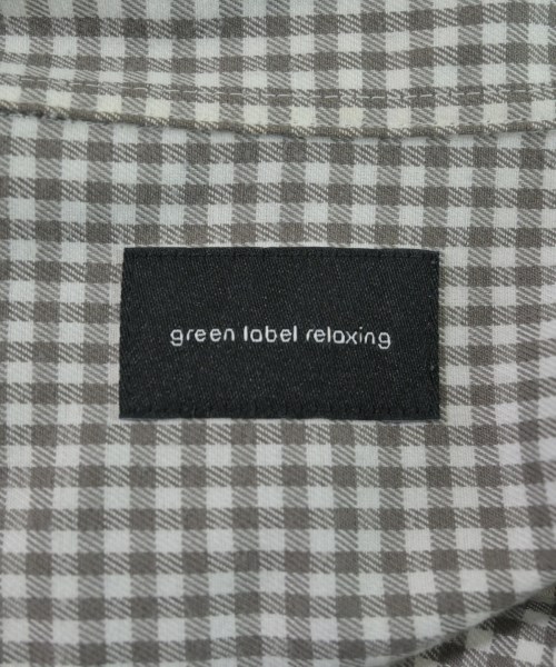 green label relaxing（グリーンレーベルリラクシング）カジュアルシャツ グレー サイズ:S メンズ/2200656093014