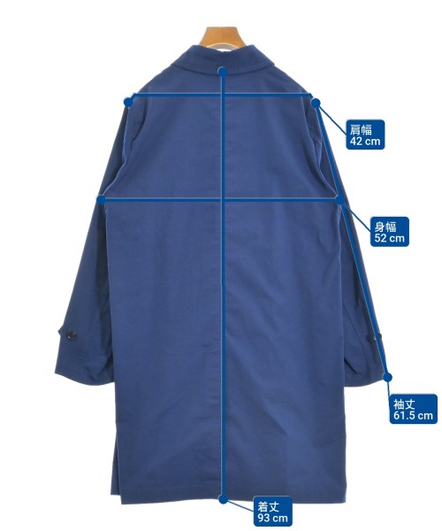 green label relaxing（グリーンレーベルリラクシング）ステンカラーコート 青 サイズ:S メンズ/2200650861015