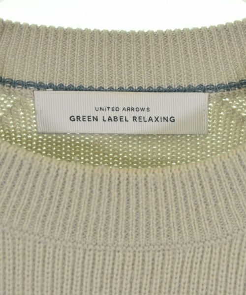 green label relaxing（グリーンレーベルリラクシング）ニット・セーター グレー サイズ:M メンズ/2200648164210