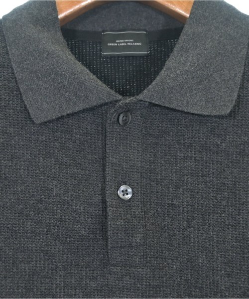 green label relaxing（グリーンレーベルリラクシング）ポロシャツ グレー サイズ:M メンズ/2200653500027