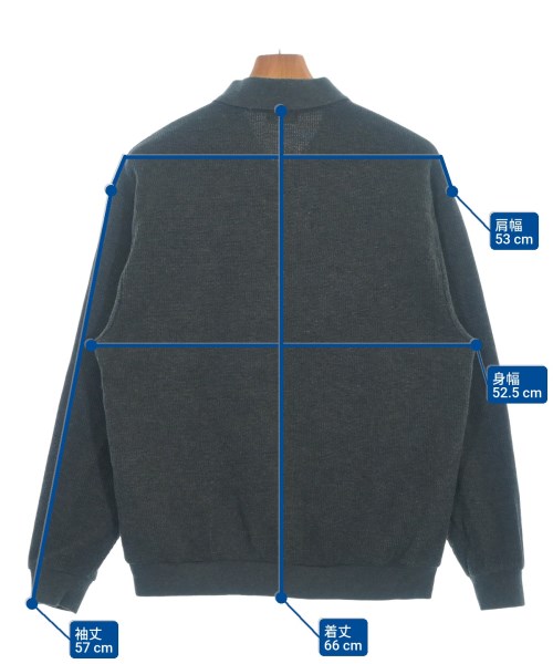 green label relaxing（グリーンレーベルリラクシング）ポロシャツ グレー サイズ:M メンズ/2200653500027