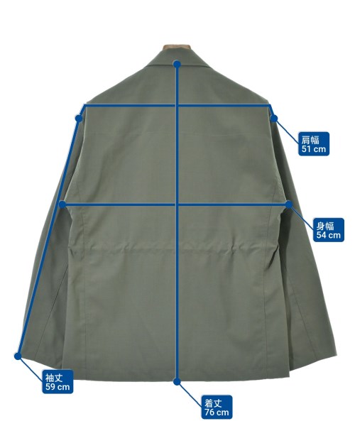 green label relaxing（グリーンレーベルリラクシング）カバーオール カーキ サイズ:M メンズ/2200655229025